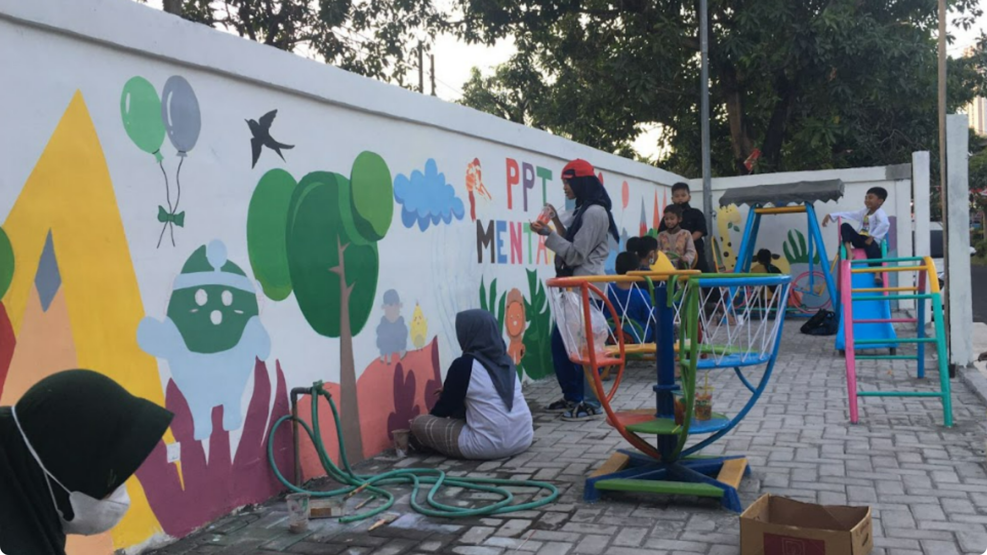 >Desain Penataan Taman Bermain